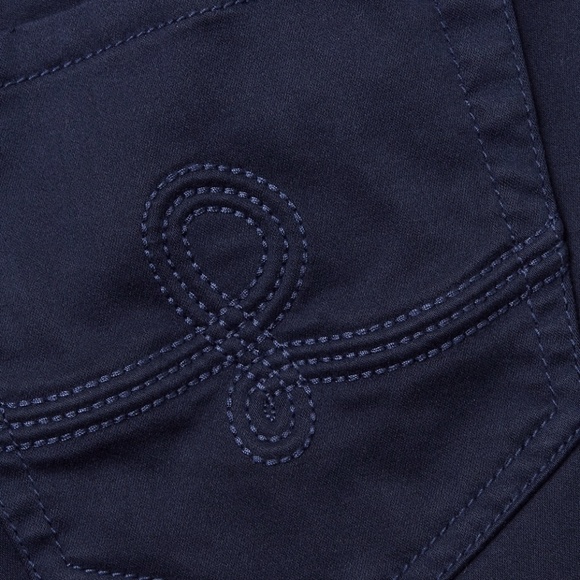 Lilly Pulitzer Worth Skinny Navy Blue Jeans - Picture 4 of 6